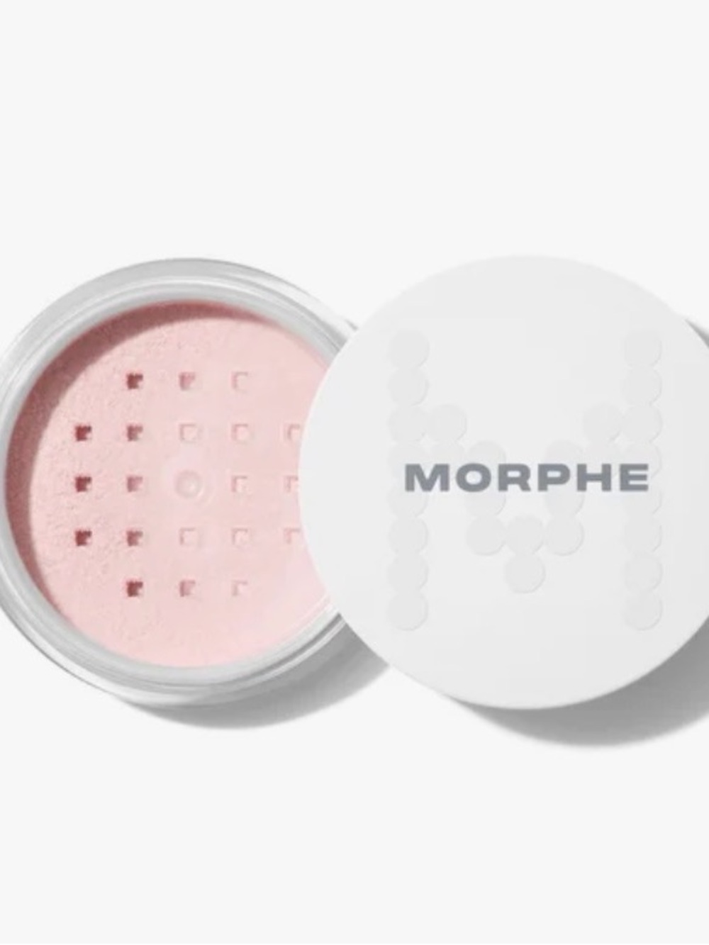 NWT Morphe Mini Bake and Set Finishing Powder - Brightening Pink